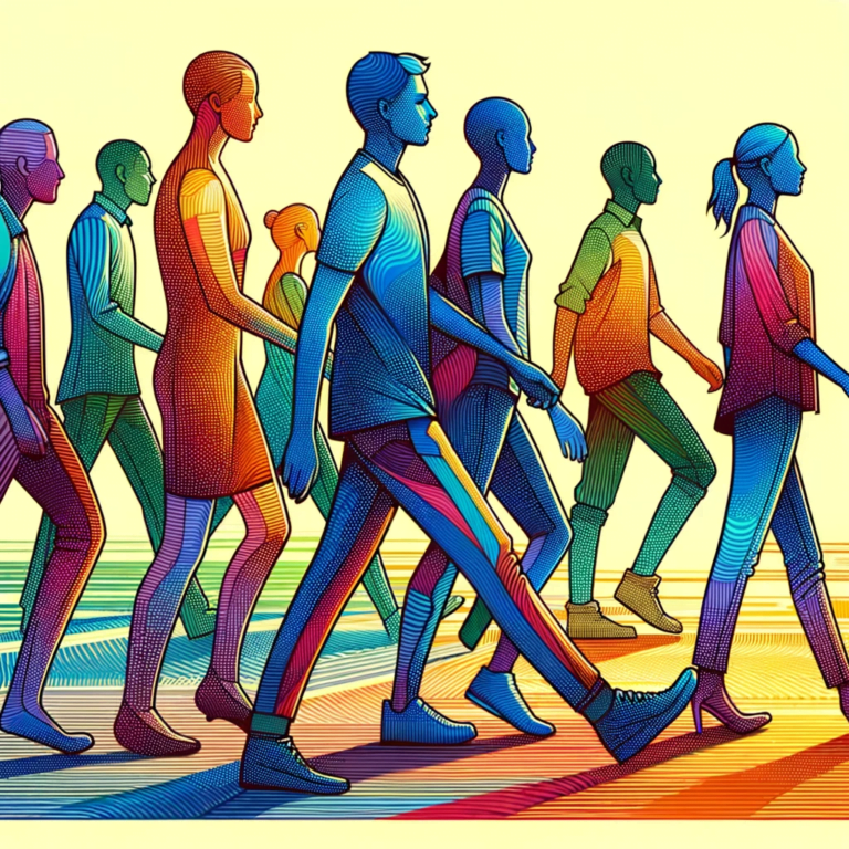 رحلة الخطوة الواحدة: استكشاف عجائب دورة المشي